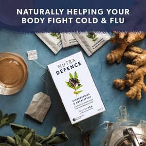 Nutra Tea NutraDefence Cold & Flu Herbal Tea – 120 Bags