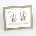 Me and My Brother Hand print 7" x 5" Photo Frame Baby Gift