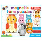 Galt Toys, Magnetic Farm Puzzle, Wooden Magnetic Puzzle, Ages 1 Year Plus