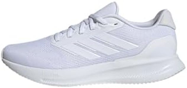 adidas Runfalcon 5 Running Shoes, Zapatillas Hombre, Cloud White/Cloud White/Cloud White, 45 1/3 EU