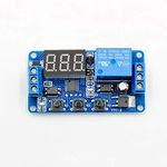 xcluma 12V Digital Led Home Automation Delay Timer Control Switch Display Seconds Minutes 0-999 Minute