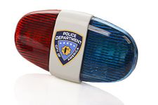 Kids Tech Bike LED light - Police Sound Light Electronic Horn - Bicycle Siren 5 LED Light 4 Sounds Trumpet Warning Safety Light Waterproof Bicycle Lights Accessories (Batteries Not Included)