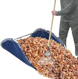 Leaf Collector- Garden Tool，Collapsible Reusable yard waste collector，Heavy duty tote，Foldable Dustpan