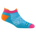 Darn Tough Women's Run No Show Tab Ultra-Lightweight Running Sock (Style 1047) - Ocean, Large