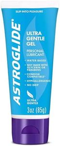 Astroglide Water Based Ultra Gentle Gel Personal Lubricant, Sex Lube for Long-Lasting Pleasure for Men, Women and Couples, Safe for Toys, 85g