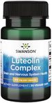 Swanson Luteolin Complex with Rutin Cognitive Enhancer Brain Support Memory Mood Longevity Supplement 100 mg 30 Veggie Capsules