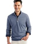 johnnie-O Sully 1/4 Zip Pullover, Indigo, M