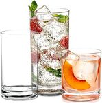 Acrylic Drinking Glasses [Set of 18