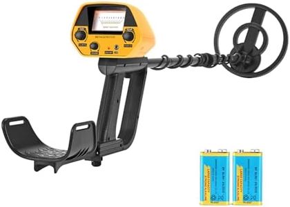 Détecteur de métaux Trsaow Détecteur d'or léger avec Bobine imperméable de 20 cm, Haute sensibilité, chercheur de métaux Longtiud réglable pour Enfants, Adultes débutants, 2 Modes