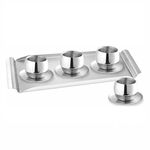 Shri & Sam Stainless Steel Double Wall Chai Shai Combo of 2