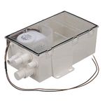 Attwood 4143-4 Shower Sump Pump System, 750 GPH Model, 12-Volt, 22-Inch Wire, Large Box, ¾-Inch Interior Diameter Outlet Hose