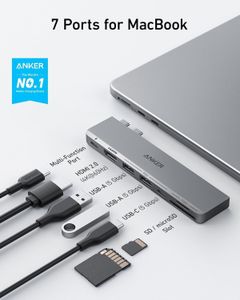 Anker 7-in-2 USB-C Hub for MacBook – Multiport Adapter