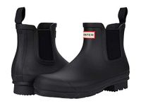 Hunter Men's Original Chelsea Rain Boot, Black, 12