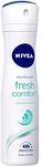 Nivea Fresh Comfort Long Lasting Freshness 48H Protection Deodorant Ocean Extracts Deodorant Spray - For Women (150 ml)