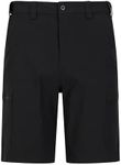 Mountain Warehouse Trek Stretch Mens Shorts - Cargo Spring Shorts - Black - 32