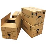 25 Strong Cardboard Storage Packing Moving House Boxes 47cm x 31.5cm x 25cm 44 Litres