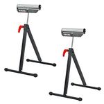 Excel Universal Telescopic Workbench Roller Stand with Adjustable Height Easy Storage twin pack