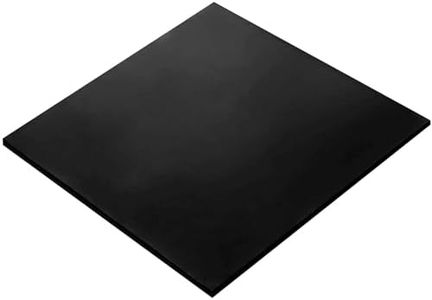 HooTown Neoprene Rubber Sheet, Insulation, Anti-Vibration, Anti-Slip, for Weather Stripping, Gasket, Costume, High Temp Gasket Material, No Adhesive Backing 1/8" Thick x 12” Wide x 12” Long