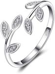 JewelryPalace Olive Leaf Cubic Zirc