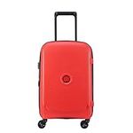 DELSEY PARIS - BELMONT PLUS -Extendable Rigid Cabin Suitcase - 55x35x27cm - 39 liters - S - Goldange tangerine