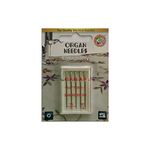 MSB 5-Piece Organ Embroidery Sewing Machine Needles, Sizes 75/11 and 90/14