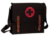 Rothco Canvas Nat Medic Bag, Black