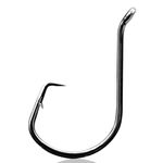 9KM DWLIFE Octopus Circle Hooks 25Pcs Fishing Catfish Hook Black/Barbed/Offset/Closed Eye for Fishing Rigs Saltwater Freshwater(Size 4/0)