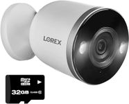 Lorex 2K Indoor/Outdoor Spotlight Camera with Color Night Vision, 2-Way Talk, Person Detection, White (White)