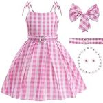 Girls Pink Dress Movie Cosplay Dres