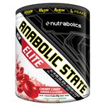 Anabolic State Elite Cherry Candy Slush 21 servings, EAA, BCAA, Hydration, Pre Post Workout Powder, Support Muscle Growth & Repair,