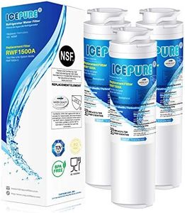 ICEPURE MSWF Refrigerator Water Filter Compatible with GE MSWF, 101820A, 101821B, RWF1500A 3 Pack