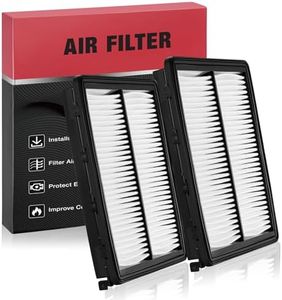 BDFHYK CA11943 2 PCS Engine Air Filter Compatible with Hyundai Santa Fe 2019-2020, Palisade, Santa Fe Sport, Compatible with Kia Sedona 2015-2021, Sorento 2016-2020, Telluride 2020-2023