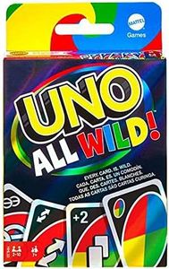 Mattel Games UNO All Wild Card Game for 7 Year Olds and Up