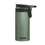 CamelBak Forge Flow Travel Mug - Insulated Stainless Steel, 12oz, Moss