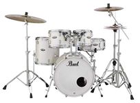 Pearl, Drum Set, DMP, 5 Pcs, Hybrid Shell Pack -White Satin Pearl DMP925SP/C (229)