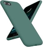 OTOFLY iPhone SE Case,iPhone 8 Case,Ultra Slim Fit Phone Cases Liquid Silicone Cover with Full Body Soft Bumper Protection Anti-Scratch Shockproof Case Compatible with iPhone SE/8/7 4.7 inch Pine Green