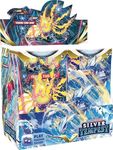 Pokemoon TCG 50 Cardds Bundle | 5 Packs of 10 Random Collectible Trading Cardds | Surprise Cardd Set for Kids & Collectors (Silver Tempest 5 Pack 50 Cards)