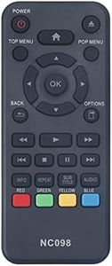 New NC098 Replaced Remote Control for Philips Blu-ray DVD Player BDP1502/F7 BDP1502F7