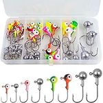 68pcs Fishing Jig Head Kits,Fishing