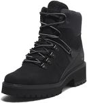 Timberland Women's Carnaby Cool Hiker Fashion Boot, Jet Black, 6 UK