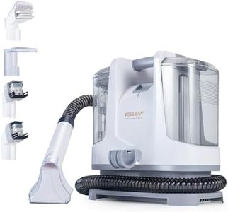 WECLEAN Carpet Washer Cleaner Machines with Handheld Pet Brush, Upholstery Spot Cleaners Machine for Car Seat Carpet, Rug and Sofa, White Spot Wash for Floor Deep Cleaning for Pet Home