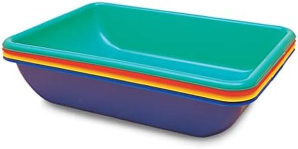 Edushape Water and Sand Play Indoor/Outdoor Activity Tubs, Set of 4