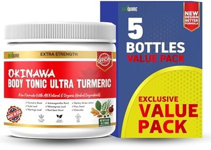 Okinawa Body Tonic Ultra Turmeric, Natural Supplement with Organic Herbs, 28 Servings, 5.3 oz (5)