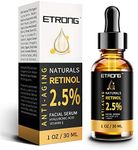 Retinol Serum,ETRONG High Strength Anti-aging Serum with 2.5% Retinol,Hyaluronic Acid and Vitamin E for Face Acne (30ml)