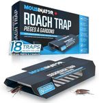 MOUSINATOR Cockroach Traps, 18-Pack