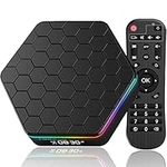 Android TV Box 12.0, Android Box 4GB RAM 64GB ROM Allwinner H618 Chip, Android TV Boxes 4K 6K WiFi 6 2.4G/5G Dual WiFi Bluetooth 5.0 3D 100M Ethernet TV Box Android 2024