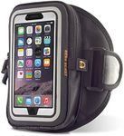 Gear Beast GearWallet iPhone 7 Sports Armband for Running, Workout, Compatible w/ Otterbox Type Cases, Large Capacity Storage Pocket, 4 Card Slots, Keys, Earbuds Also fits Phone 6S, 6 & More