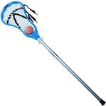 STX Lacrosse Mini Power with Aluminum Handle and Ball, Cyan, One Size