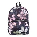 Roxy Women's Always Core Canvas Backpack, Appanthacite Sunny Floral Swim, One Size