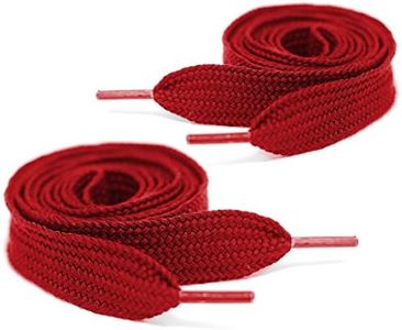Mercury + Maia Thick Fat Shoe Laces for Sneakers - Chunky Jumbo Wide Shoelaces - Stay Tied - USA Made (1 Pair) (72, Burnt Orange)